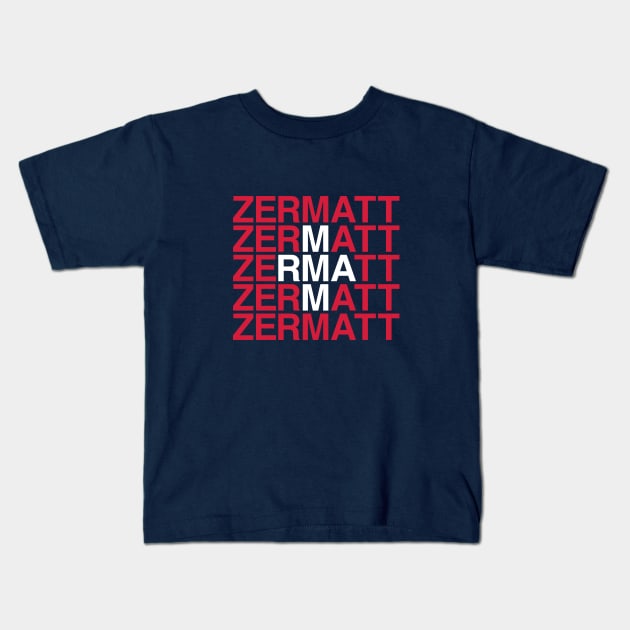 ZERMATT Kids T-Shirt by eyesblau